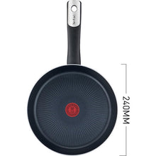 Cargar imagen en el visor de la galería, Sartén T-fal Hard Titanium Plus 24cm Negro Antiadherente C3820483
