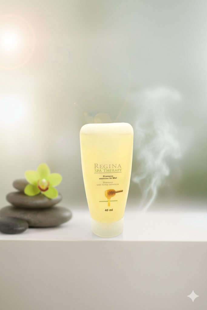 250 piezas de Shampoo Esencias De Miel Regina Spa Therapy 40 Ml